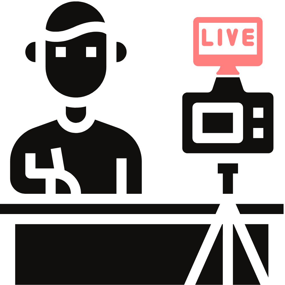 Streaming icon